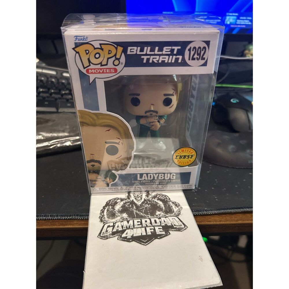 Funko Pop! Movies - Bullet Train # 1292 Ladybug - Limted Edition Chase